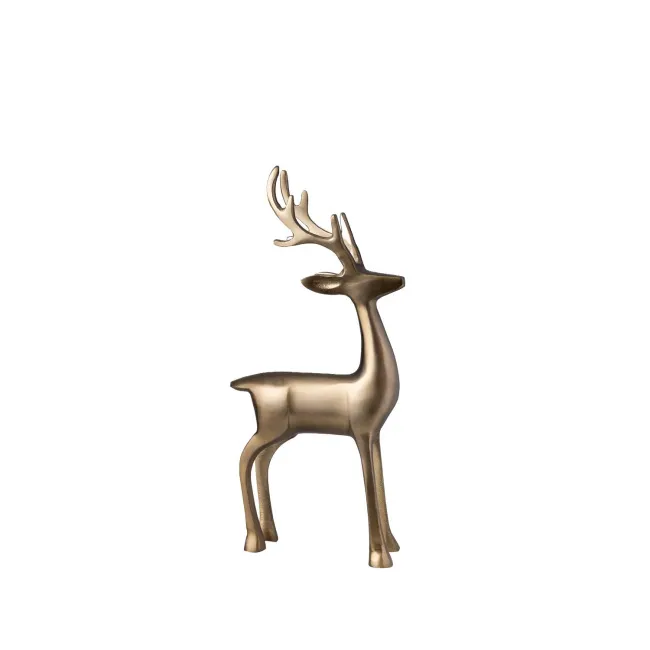 Figurka jeleń Christmas Chic 36cm złota