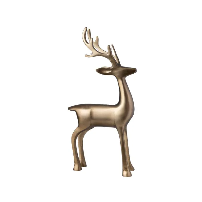 Figurka jeleń Christmas Chic 44,5cm złota
