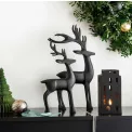 Figurka jeleń Christmas Chic 36cm czarna - 2
