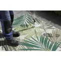 Dywan Beach 80x150cm Vai Green Cream do wnętrz i na zewnątrz - 8