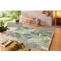 Dywan Beach 80x150cm Vai Green Cream do wnętrz i na zewnątrz - 4