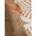 Dywan Duet 160cm Liora Jute White dwustronny okrągły do wnętrz i na zewnątrz - 14