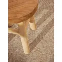 Dywan Duet 160cm Liora Jute White dwustronny okrągły do wnętrz i na zewnątrz - 11