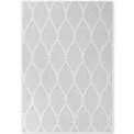 Dywan Duet 160x230cm Liora White Grey dwustronny do wnętrz i na zewnątrz - 1