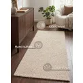 Dywan Calmio 80x300cm Natural White 100% wełna - 6