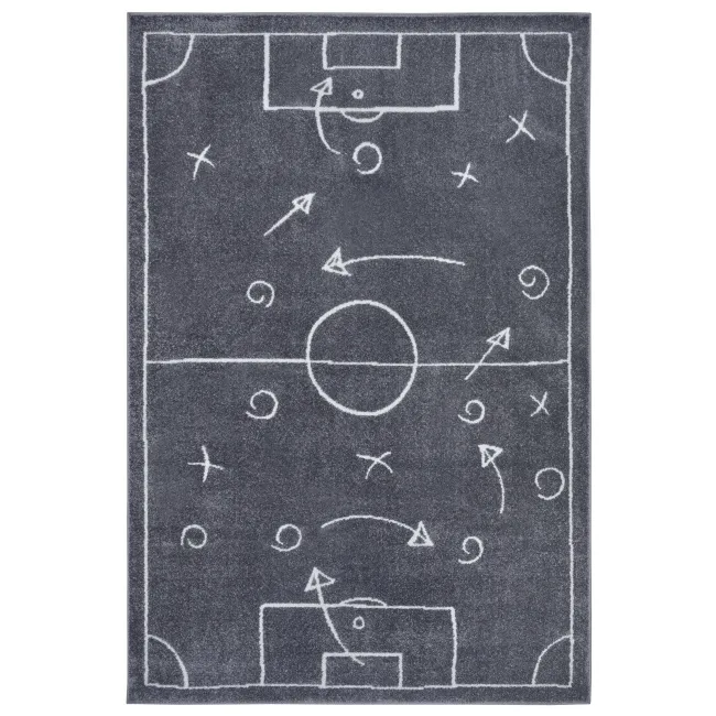 Dywan dziecięcy Adventures 160x235cm Gameplan Dark Grey