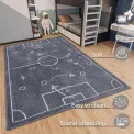 Dywan dziecięcy Adventures 160x235cm Gameplan Dark Grey - 4