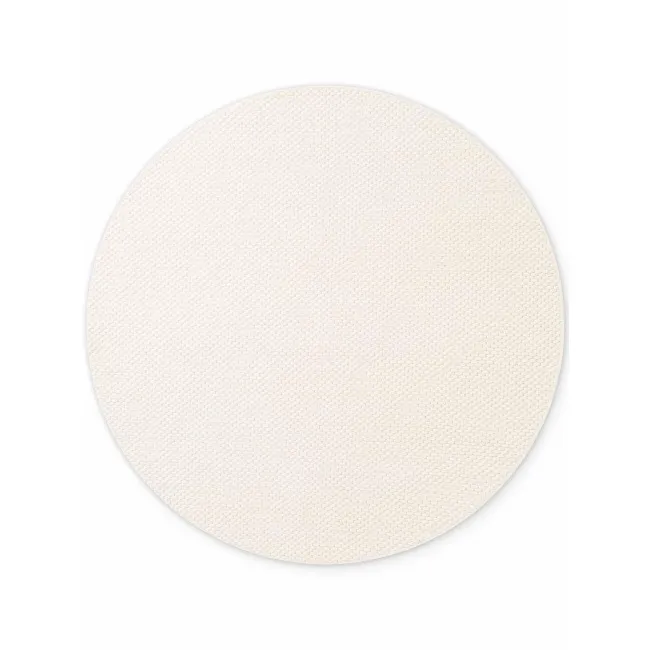 Dywan Lyon 160cm Beans Natural Cream okrągły 100% wełna