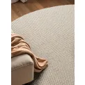 Dywan Lyon 160cm Beans Natural Cream okrągły 100% wełna - 5