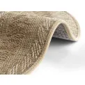 Dywan Forest 200cm Almendro Beige Brown okrągły do wnętrz i na zewnątrz - 7