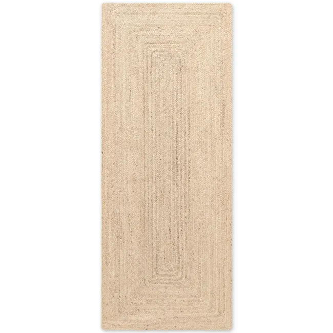 Dywan Juno 80x200cm Natural White 100% juta
