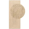Dywan Juno 80x200cm Natural White 100% juta - 3
