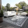 Dywan Gemini 160x230cm Dynamic Silver dwustronny do wnętrz i na zewnątrz - 6