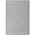 Dywan Duet 200x290cm Rosel White Grey dwustronny do wnętrz i na zewnątrz - 3