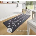 Dywan kuchenny Loop 67x180cm Star-Kitchen Grey - 4