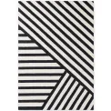 Dywan Stryve 160x230cm Noir Black White 100% wełna - 2