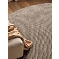 Dywan Lyon 160cm Beans Natural Beige okrągły 100% wełna - 5
