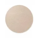 Dywan Lyon 160cm Beans Natural Beige okrągły 100% wełna - 1
