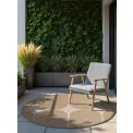Dywan Duet 160cm Bowen Jute White dwustronny okrągły do wnętrz i na zewnątrz - 7
