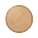 Dywan Jute Braided 200cm Nuru Natural Gold okrągły 100% juta - 2