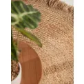 Dywan Jute Braided 200cm Nuru Natural Gold okrągły 100% juta - 11
