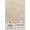 Dywan Bouclé 120x170cm Jaipur Natural Ivory White 100% juta - 8