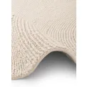 Dywan Calmio 120cm Natural White okrągły 100% wełna - 10