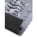 Dywan kuchenny Cook&Clean 50x150cm Five Stars Kitchen Black Grey antypoślizgowy - 6