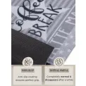 Dywan kuchenny Cook&Clean 50x150cm Five Stars Kitchen Black Grey antypoślizgowy - 5