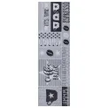 Dywan kuchenny Cook&Clean 50x150cm Five Stars Kitchen Black Grey antypoślizgowy - 1