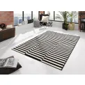 Dywan Gloria 200x290cm Panel Black Cream - 3