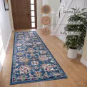 Dywan Luxor 80x240cm Caracci Blue Multicolor - 4