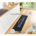 Dywan kuchenny Cook&Clean 50x150cm Five Stars Kitchen Black Grey antypoślizgowy - 4