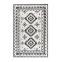 Dywan Gemini 160x230cm Dynamic Black dwustronny do wnętrz i na zewnątrz - 1