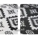 Dywan Gemini 160x230cm Dynamic Black dwustronny do wnętrz i na zewnątrz - 8