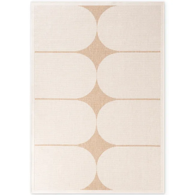 Dywan Duet 120x170cm Bowen Jute White do wnętrz i na zewnątrz
