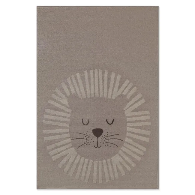 Dywan dziecięcy Adventures 120x170cm Happy Lion Beige Cream
