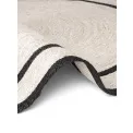 Dywan Jute Braided 200cm Lina Natural Ivory Black okrągły 100% juta - 9