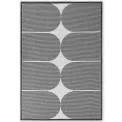 Dywan Duet 200x290cm Bowen Black White dwustronny do wnętrz i na zewnątrz - 3