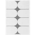 Dywan Duet 200x290cm Bowen Black White dwustronny do wnętrz i na zewnątrz - 2