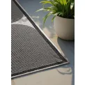 Dywan Duet 200x290cm Bowen Black White dwustronny do wnętrz i na zewnątrz - 8