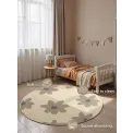 Dywan dziecięcy Adventures 160cm Bloomy Cream Beige okrągły - 5