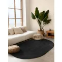 Dywan Jute Braided 160x230cm Rangpur Black owalny 100% juta - 4