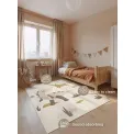 Dywan dziecięcy Adventures 120x170cm Dino Cream Multicolor - 5
