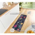 Dywan kuchenny Cook&Clean 50x150cm Delicious Kitchen Board Black Multicolored antypoślizgowy - 4