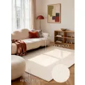 Dywan Puristic 200x290cm Knots Natural White 100% wełna - 6