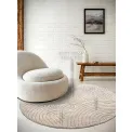 Dywan New York 200cm Panglao Taupe okrągły - 6