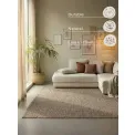 Dywan Bouclé 80x150cm Jaipur Natural Grey Brown 100% juta - 5
