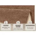 Dywan Fancy 133x195cm Uni Colour Brown - 6