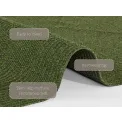 Dywan Braided 120x170cm Trenzado Green do wnętrz i na zewnątrz - 7